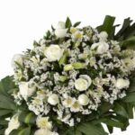 arreglo floral blanco