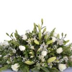 arreglo floral blanco