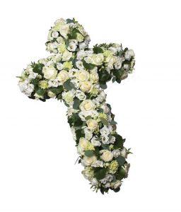 arreglo de flores fúnebre