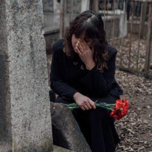 mujer llorando